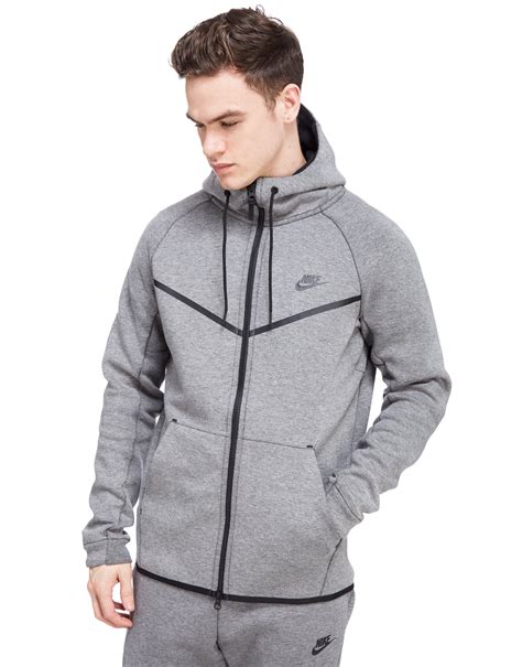 tech fleece full zip hoodie